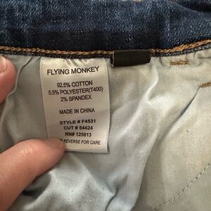 Flying Monkey Blue Denim Pants